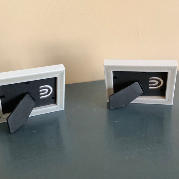 Set of 2…2x3 pearl frames - Picture 4 of 7